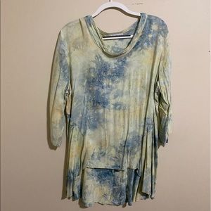 Tie dye unique top BOHO
